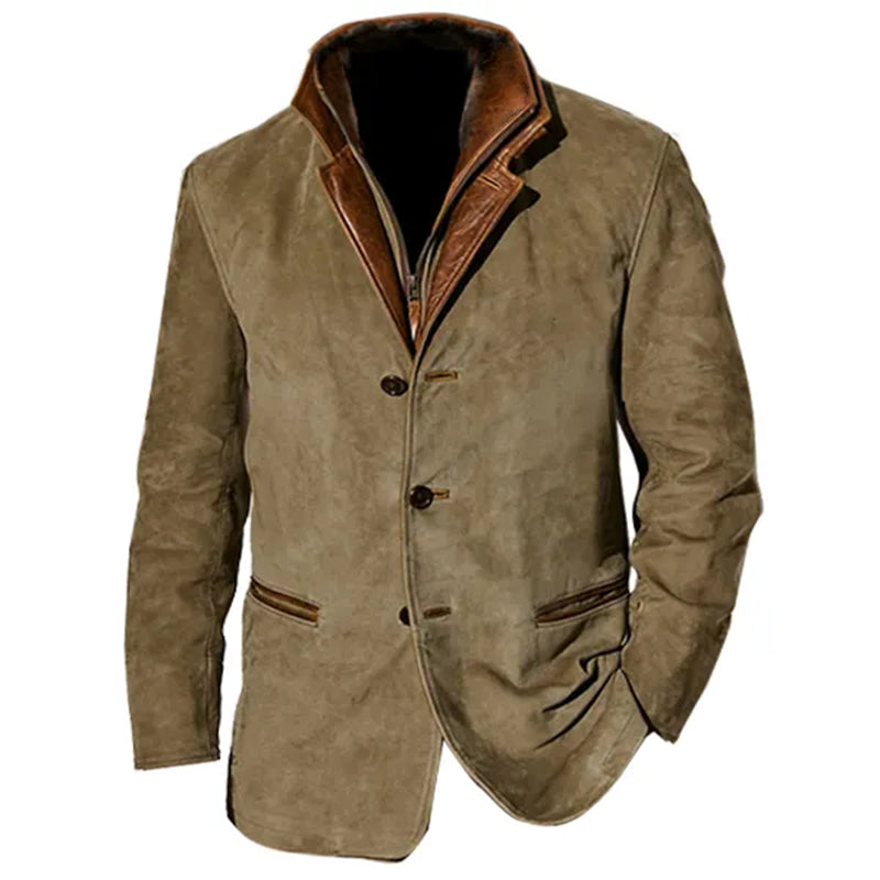 JUAN® | Chaqueta Vintage de Cuero para Hombre