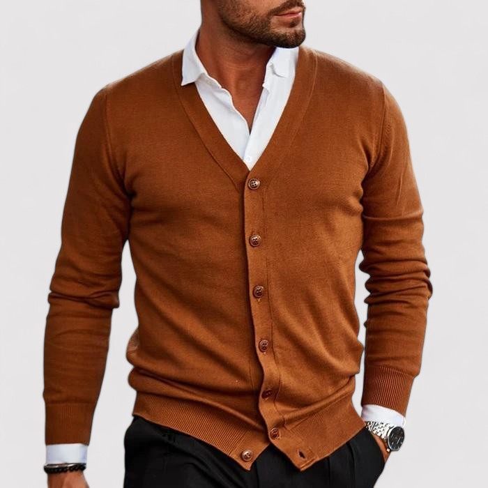 MATEO® | Cárdigan Casual de Estilo Clásico para Hombre