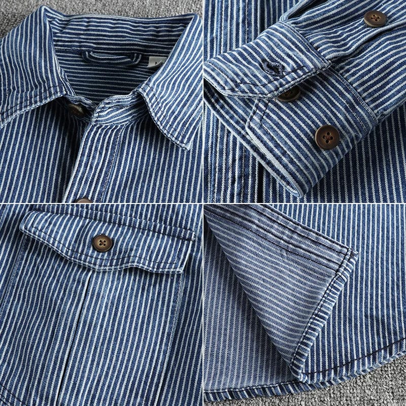 CLARK® | Camisa de Mezclilla Vintage