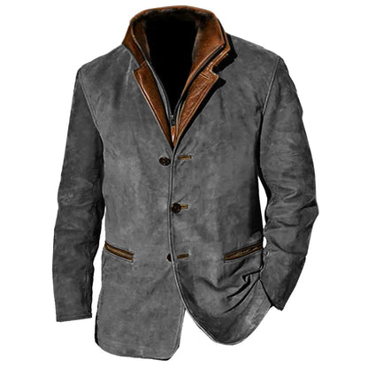 JUAN® | Chaqueta Vintage de Cuero para Hombre