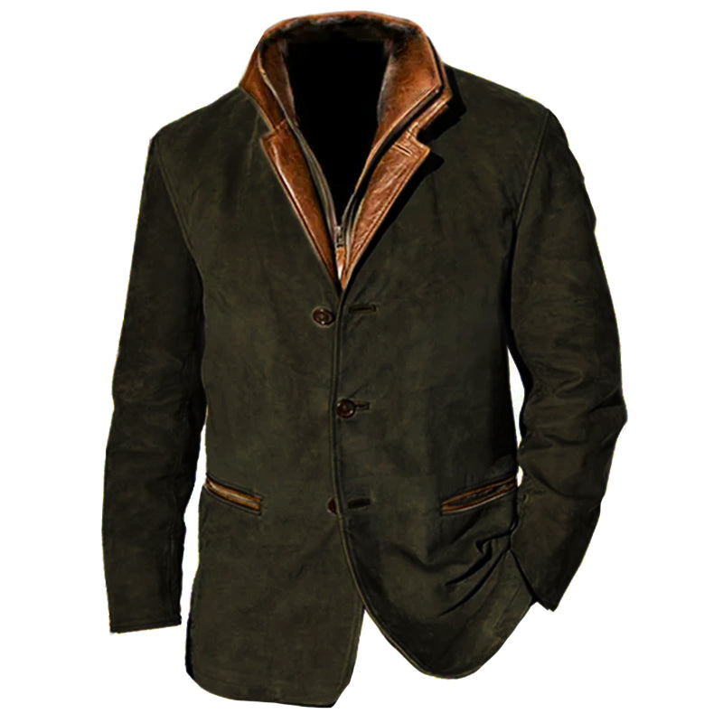 JUAN® | Chaqueta Vintage de Cuero para Hombre