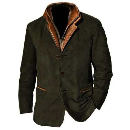 JUAN® | Chaqueta Vintage de Cuero para Hombre